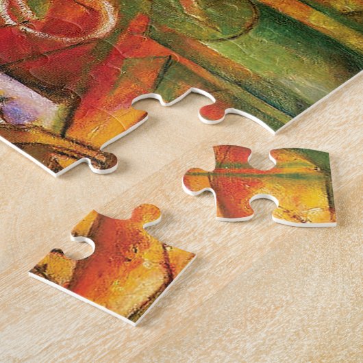 Deer in Forest von Franz Marc Puzzle (Seite)