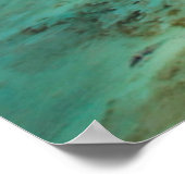 Deer Island, Mauritius Poster (Ecke)