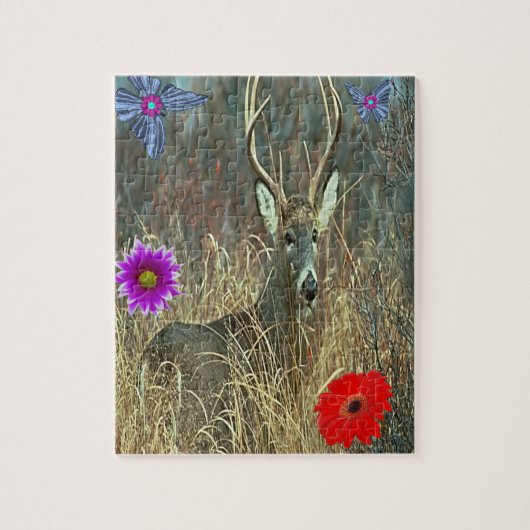 Deer Jigsaw Puzzle (Vertikal)