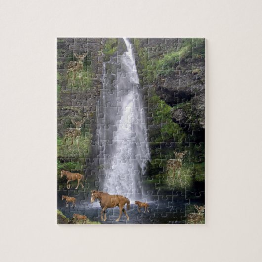 Deer Jigsaw Puzzle (Vertikal)