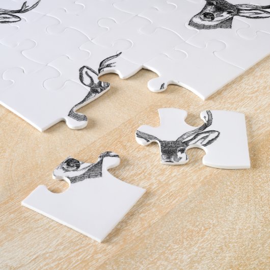 Deer Jigsaw Puzzle (Seite)