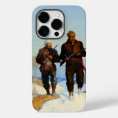 Deer Junters von Newell Convers Wyeth Case-Mate iPhone Hülle (Rückseite)