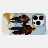 Deer Junters von Newell Convers Wyeth Case-Mate iPhone Hülle (Rückseite (Horizontal))