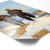 Deer Junters von Newell Convers Wyeth Fotodruck (Ecke)