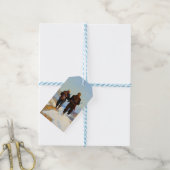 Deer Junters von Newell Convers Wyeth Geschenkanhänger (Mit Garn)