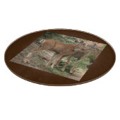 Deer Kissing Schneidebrett (Ecke)