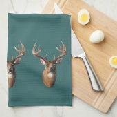 Deer Kitchen Handtuch (Viertel Falte)