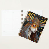 Deer Lady Fantasy Art Planer (Anzeige)