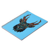 Deer Mandala Notizblock (Linke Seite)