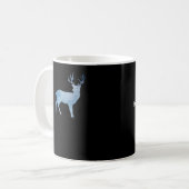 Deer Modern Artistic Design Kaffeetasse (Vorderseite Links)