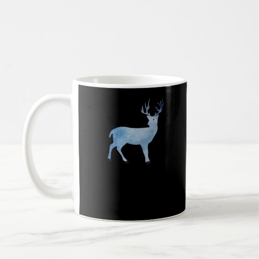 Deer Modern Artistic Design Kaffeetasse (Links)