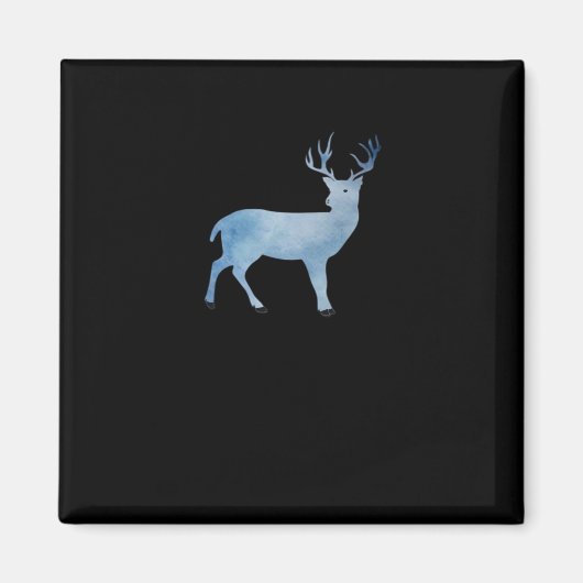 Deer Modern Artistic Design  Magnet (Vorne)