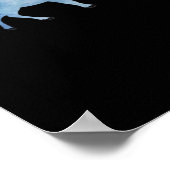 Deer Modern Artistic Design  Poster (Ecke)