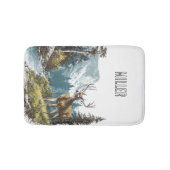 Deer Nature  Badematte (Vorderseite)