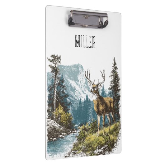 Deer Nature  Klemmbrett (Rechts)