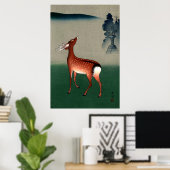 Deer Ohmuro Koyo 1950 Poster (Heimbüro)