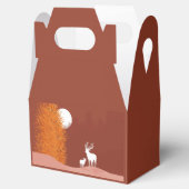 Deer on Moon Lit Hill Geschenkschachtel (Geöffnet)