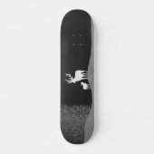 Deer on Moon Lit Hill Skateboard (Vorne)