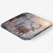 Deer Pappteller (Gewinkelt)