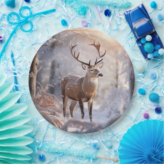Deer Pappteller (Party)