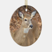 Deer Photo Ornament  (Rechts)