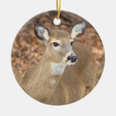 Deer Photo Ornament  (Vorne)