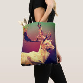 Deer Polygon Design Tasche (Von Nahem)