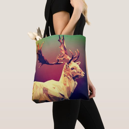 Deer Polygon Design Tasche (Von Nahem)
