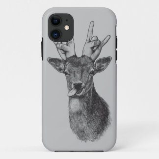 Deer Punk Illustriert Phone Case