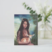 Deer Sidhe - Postkarte (Stehend Vorderseite)
