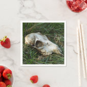 Deer Skull Paper Napkin Serviette (Beispiel)