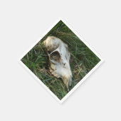 Deer Skull Paper Napkin Serviette (Ecke)