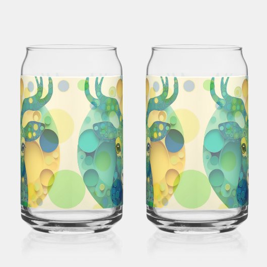 Deer Soda Glass Dosenglas (Links)