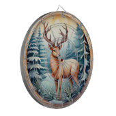 Deer Stag Dartboard Dartscheibe (Vorderseite Links)