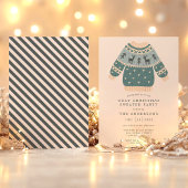 Deer Tacky Ugly Christmas Sweater Party Einladung