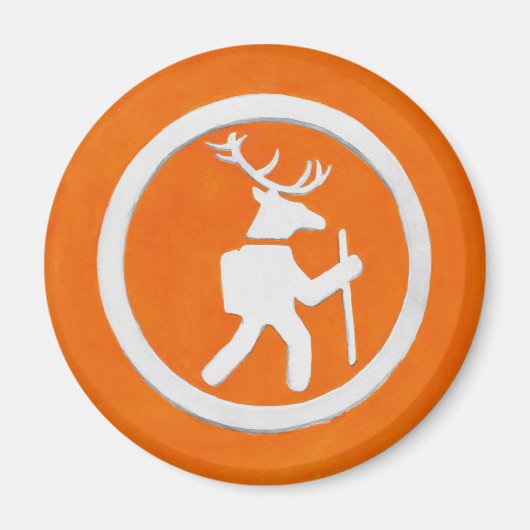 Deer Trail Marker Magnet (Vorne)