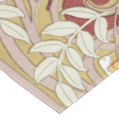 Deer &Tree Squirrel Bird Rowan Berries Art Nouveau Tischdecke (Schrägansicht)