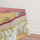 Deer &Tree Squirrel Bird Rowan Berries Art Nouveau Tischdecke (Beispiel)