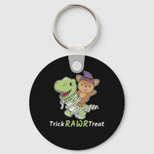 Deer Trick Rawr Leckerei T-rex Mummy Costume Schlüsselanhänger
