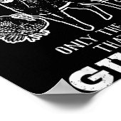 Deer, Turkey, Duck Hunter I Don't Shoot Innocent A Poster (Ecke)