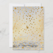 Deer Twinkle Twinkle Little Star Baby Shower Einladung (Rückseite)