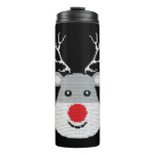 Deer Ugly Christmas Thermosbecher (Vorderseite)