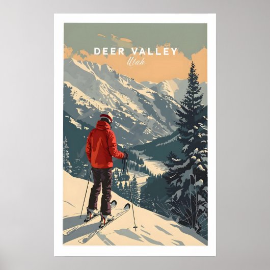 Deer Valley Druck Utah 1 Poster (Vorne)