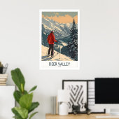 Deer Valley Poster Utah 1 (Heimbüro)