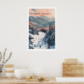 Deer Valley Ski Druck - Utah 1 Poster (Küche)
