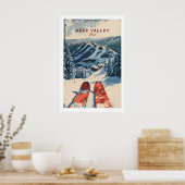 Deer Valley Ski Poster 1 (Küche)