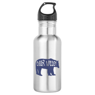 Deer Valley Utah Bear Edelstahlflasche