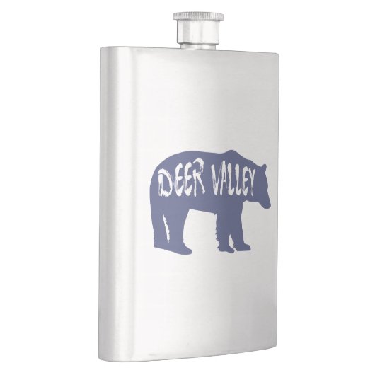 Deer Valley Utah Bear Flachmann (Rechts)