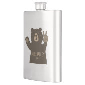Deer Valley Utah Peace Bear Flachmann (Links)
