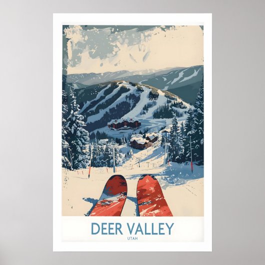 Deer Valley Wall Art 1 Poster (Vorne)